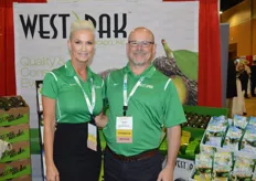 Susie Rea and Scott Ross with West Pak Avocado.